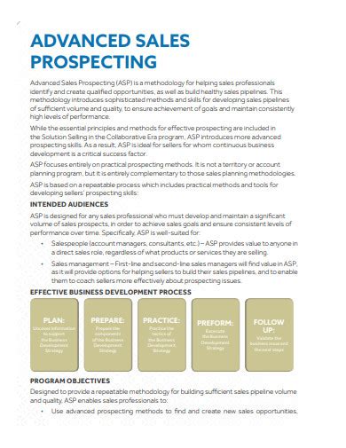 sales prospecting guide pdf.